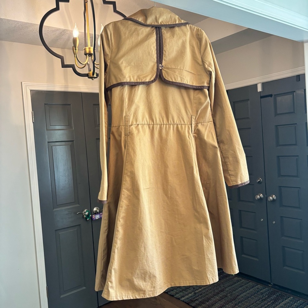 Anthropologie Marley Trench Coat, Size US 2, UK 6 - Picture 11 of 13
